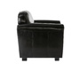 Sill&oacute;n CLUB color negro de cuero de b&uacute;falo