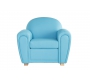 Sill&oacute;n Club de cuero turquesa NEW CLUB 
