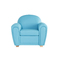 Sill&oacute;n Club de cuero turquesa NEW CLUB 