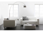 Sill&oacute;n de dise&ntilde;o blanco CAPRI