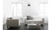 Sill&oacute;n de dise&ntilde;o blanco CAPRI