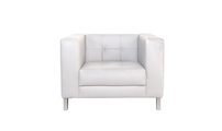 Sill&oacute;n de dise&ntilde;o blanco LINCOLN
