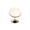 Sill&oacute;n de dise&ntilde;o blanco y negro Solly
