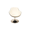 Sill&oacute;n de dise&ntilde;o blanco y negro Solly image pub1