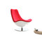 Sill&oacute;n de dise&ntilde;o blanco y rojo TALY