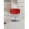 Sill&oacute;n de dise&ntilde;o BRADY blanco y rojo