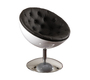 Sill&oacute;n de dise&ntilde;o NEW STANLEY de color blanco y negro