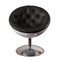 Sill&oacute;n de dise&ntilde;o NEW STANLEY de color blanco y negro