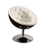 Sill&oacute;n de dise&ntilde;o NEW STANLEY de color negro y blanco image pub1