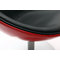Sillon de dise&ntilde;o rojo y negro RAYNI
