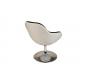 Sill&oacute;n de dise&ntilde;o SOLLY blanco y negro