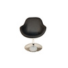 Sill&oacute;n de dise&ntilde;o SOLLY blanco y negro