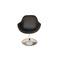 Sill&oacute;n de dise&ntilde;o SOLLY blanco y negro