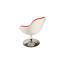 Sill&oacute;n de dise&ntilde;o SOLLY blanco y rojo 