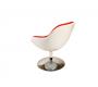 Sill&oacute;n de dise&ntilde;o SOLLY blanco y rojo 