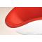 Sill&oacute;n de dise&ntilde;o SOLLY blanco y rojo 