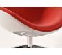 Sill&oacute;n de dise&ntilde;o SOLLY blanco y rojo 