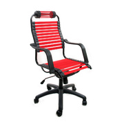Sill&oacute;n de Oficina de Dise&ntilde;o El&aacute;stico Rojo Stardust V1