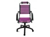 Sill&oacute;n de Oficina de Dise&ntilde;o El&aacute;stico Violeta Stardust V1