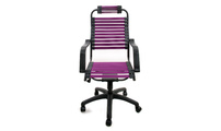 Sill&oacute;n de Oficina de Dise&ntilde;o El&aacute;stico Violeta Stardust V1