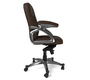 Sill&oacute;n de oficina ENZO de color chocolate image 3