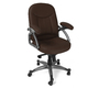 Sill&oacute;n de oficina ENZO de color chocolate image 4