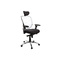 Sill&oacute;n de oficina ergonomico gris antracita y blanco UP TO YOU
