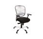 Sill&oacute;n de oficina ergonomico negro y naranja UP TO YOU