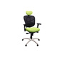 Sill&oacute;n de oficina ergonomico verde anis y negro UP TO YOU