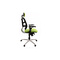 Sill&oacute;n de oficina ergonomico verde anis y negro UP TO YOU