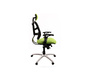 Sill&oacute;n de oficina ergonomico verde anis y negro UP TO YOU