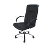 Sill&oacute;n de oficina LEONARDO color negro y de cuero image pub1