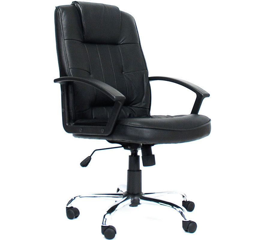 Sill&oacute;n de oficina MASTER color negro