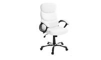 Sill&oacute;n de oficina pleglable blanco GALLIEN