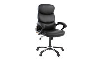 Sill&oacute;n de oficina pleglable negro GALLIEN