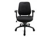 Sill&oacute;n de Oficina Tejido Malla Gris Leni V1