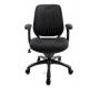 Sill&oacute;n de Oficina Tejido Malla Gris Leni V1
