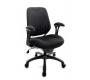 Sill&oacute;n de Oficina Tejido Malla Gris Leni V1