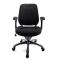 Sill&oacute;n de Oficina Tejido Malla Negro Leni V1