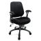 Sill&oacute;n de Oficina Tejido Malla Negro Leni V1