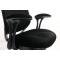 Sill&oacute;n de Oficina Tejido Malla Negro Leni V1