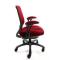 Sill&oacute;n de Oficina Tejido Malla Rojo Burdeos Leni V1