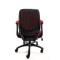 Sill&oacute;n de Oficina Tejido Malla Rojo Burdeos Leni V1