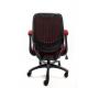 Sill&oacute;n de Oficina Tejido Malla Rojo Burdeos Leni V1