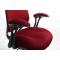 Sill&oacute;n de Oficina Tejido Malla Rojo Burdeos Leni V1