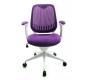 Sill&oacute;n de Oficina Tejido Malla Violeta Leni V2