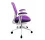 Sill&oacute;n de Oficina Tejido Malla Violeta Leni V2