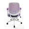 Sill&oacute;n de Oficina Tejido Malla Violeta Leni V2