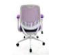 Sill&oacute;n de Oficina Tejido Malla Violeta Leni V2