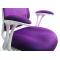 Sill&oacute;n de Oficina Tejido Malla Violeta Leni V2